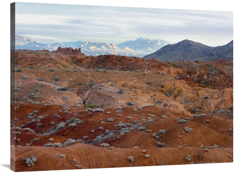 Global Gallery GCS-396573-3040-142 30 x 40 in. Black Mountains Surroun