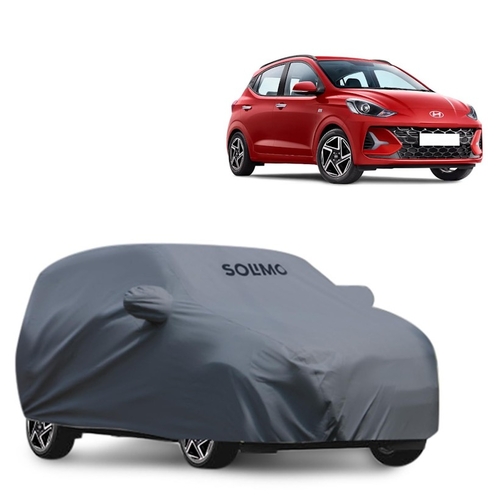 Solimo Basic Car Cover for Grand I-10 Nios | UV & Dust Protection |