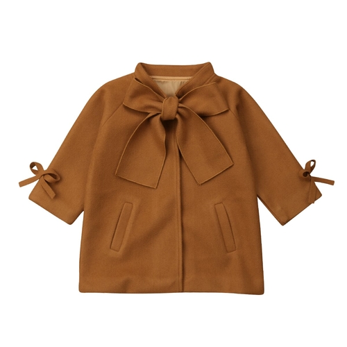 2 8T Little Girls Spring Autumn Wool Coat Clothes