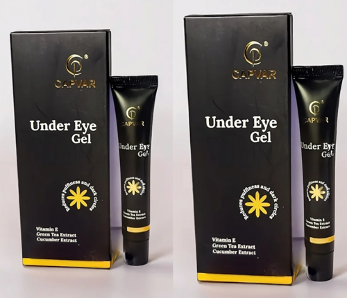 Eye Cream Gel For Men And Women Enriched With Cooling Massage Roller