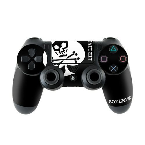 DecalGirl PS4C-SFLT-CROP Sony PS4 Controller Skin - Soflete Die Living