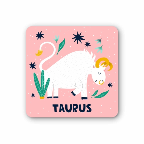 Taurus Zodiac Coaster (Pack of 6)