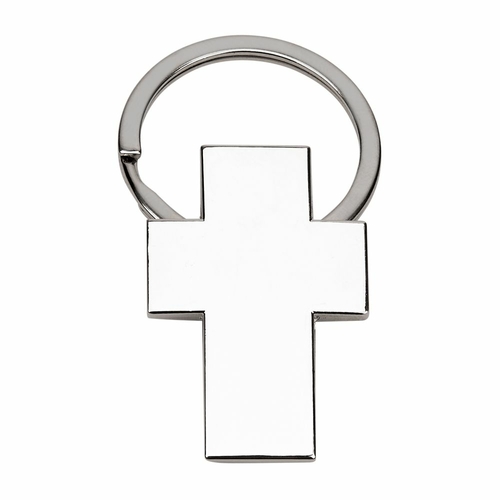 Creative Gifts 002434 2.5 in. Cross Key Chain