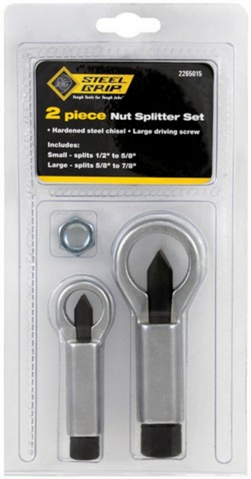 Steel Grip 2265015 2 Piece Nut Splitter Set