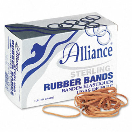 Alliance 24335 Sterling Ergonomically Correct Rubber Bands  #33  1/8 x