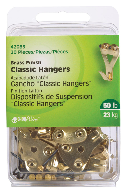 ACEDS 5373733 50 lbs Picture Hanger - Card of 20- pack of 5