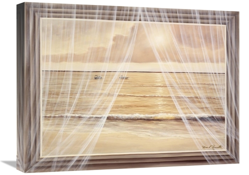 Global Gallery GCS-398722-1824-142 18 x 24 in. Boating At Sunset Art P