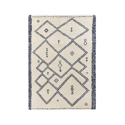 Nomadic Cream Sailor Blue Rug