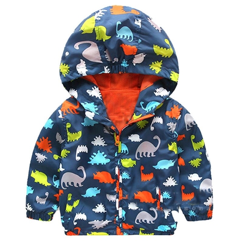 Cute Dinosaur style Autumn Children Coat Kids boys