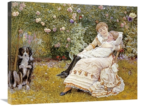 Global Gallery GCS-268170-30-142 30 in. Pleasant Hours Art Print - Edw