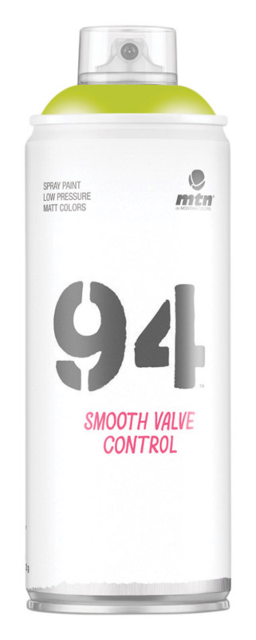 Montana Colors 1863281 11 oz 94 Matte Spray Paint, Sonar Green - 6