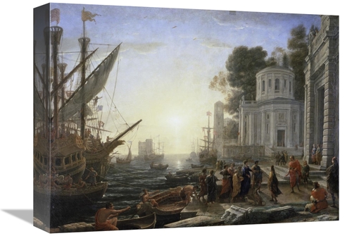 Global Gallery GCS-278262-16-142 16 in. Arrival of Cleopatra Art Print