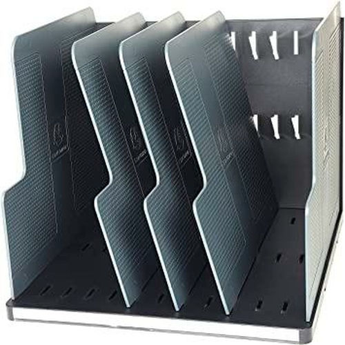 Document Organiser Exacompta Modulotop Ecoblack Vertical Black Grey A4