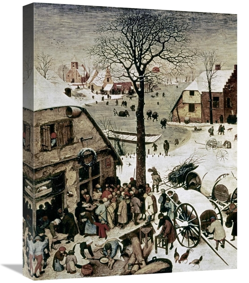 Global Gallery GCS-276918-22-142 22 in. Census at Bethlehem - Detail A