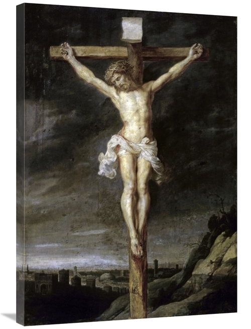 Global Gallery GCS-282785-36-142 36 in. The Crucified Art Print - Pete