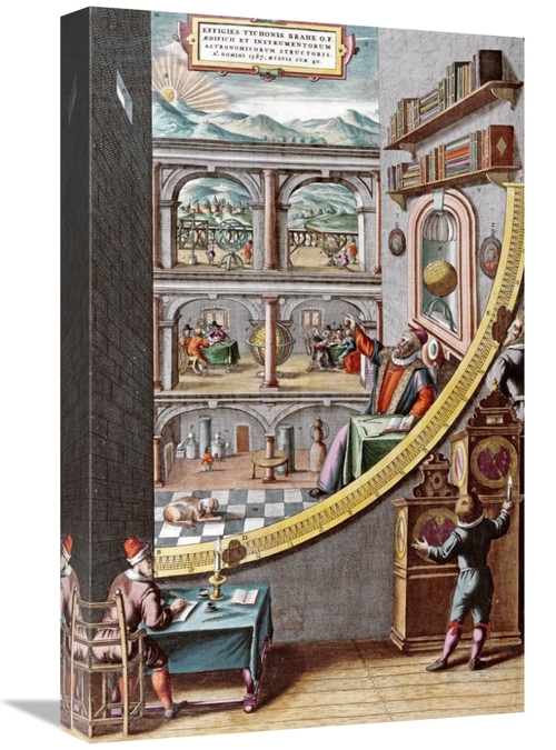 Global Gallery GCS-267747-22-142 22 in. Astronomer Tycho Brahe Art Pri