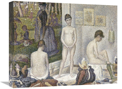 Global Gallery GCS-267265-22-142 22 in. Sur La Grande Jatte, Umbre