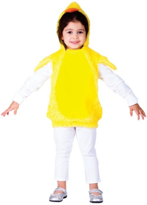 Dress Up America 766-S Little Baby Chick Costume- Small - Age 4 to 6