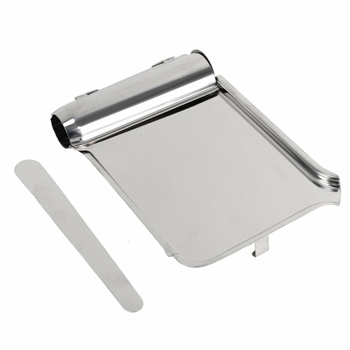 Dukal Stainless Steel Pill Counting Tray with Spatula 8.46 x 5.90 x