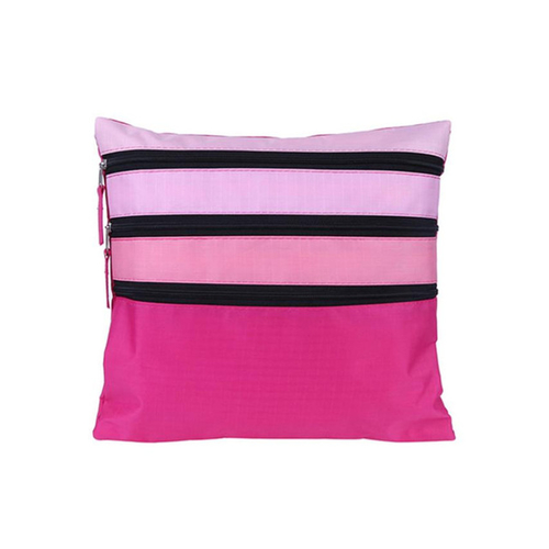 3 Layer Portable Zipper Storage Bag Travel Girl