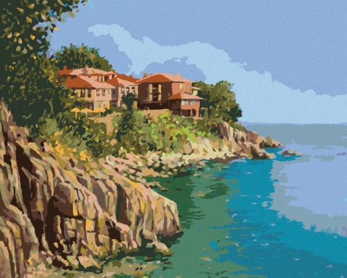 Paint by Numbers - COAST IN BULGARIA