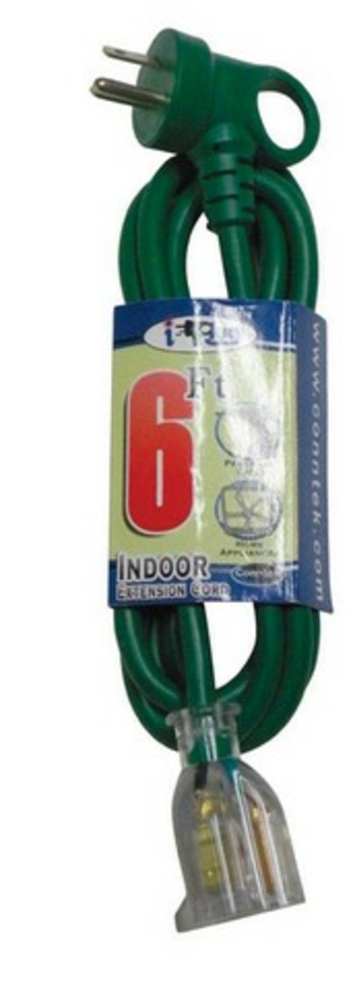 Conntek I-PLug 24162-072 6 in. 3 Plug Green I Plug LED