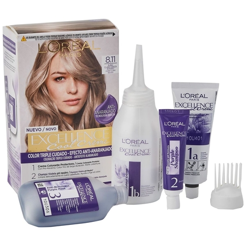 Permanent Colour Creme L'Oreal Make Up Excellence 8,11 Light Ash