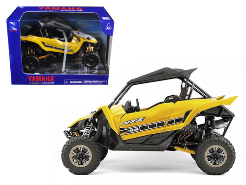 Yamaha YXZ 1000R Triple Cylinder Yellow Buggy 1/18 Diecast Model by