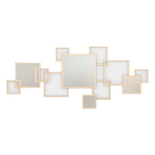 Wall mirror DKD Home Decor Golden Metal (120 x 2 x 53 cm)