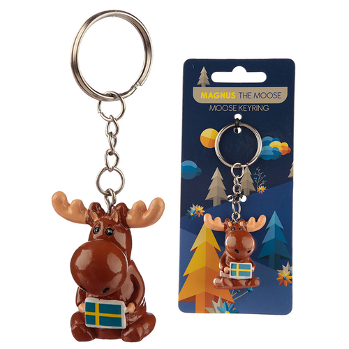 Fun Collectable Magnus the Moose Keyring