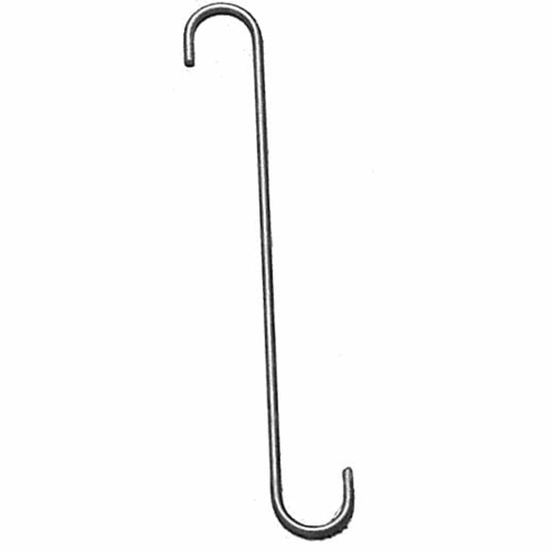 Wrought Iron 10 Inch S hook