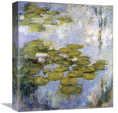 Global Gallery GCS-281606-16-142 16 in. Nympheas - Water Lilies Art Pr