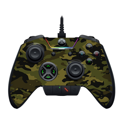 MightySkins RAOUL-Green Camouflage Skin for Razer Wolverine Ultimate -