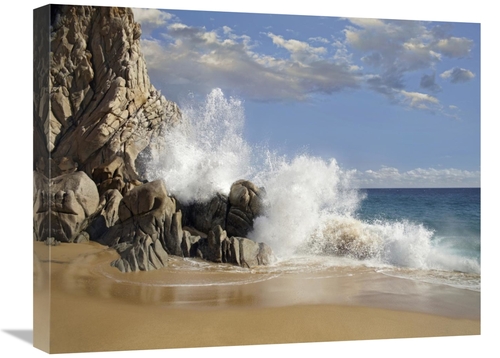 Global Gallery GCS-396475-1824-142 18 x 24 in. Lovers Beach with Crash