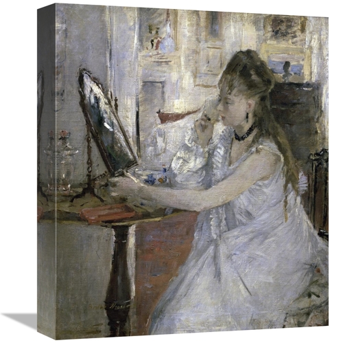 Global Gallery GCS-282575-16-142 16 in. Young Woman Powdering Herself 