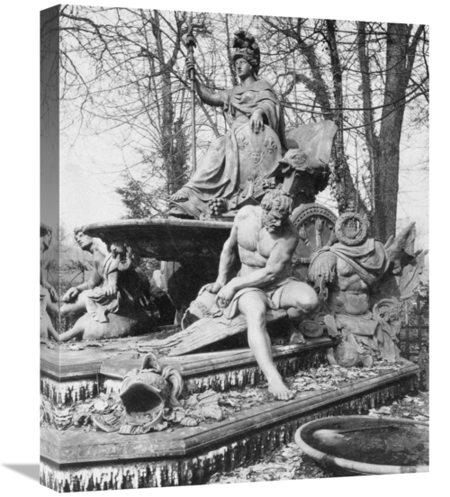 Global Gallery GCS-455111-22-142 22 in. Versailles, 1904 - France 