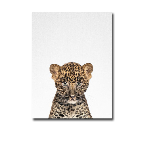 Artistic Home Gallery 1216W4972IG Leopard by Tai Prints Premium Galler