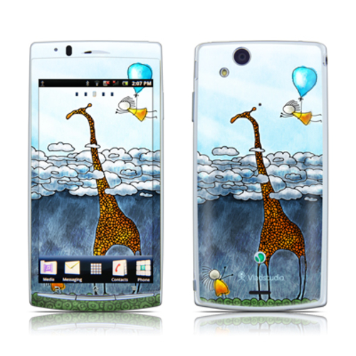 DecalGirl SXAC-ATCLOUDS Sony Xperia Arc Skin - Above The Clouds