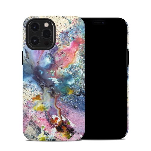 DecalGirl A12PMHC-COSFLWR Apple iPhone 12 Pro Max Hybrid Case - Cosmic