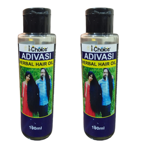 ADIVASI HERBAL HAIR OIL 100ML  Pack of 2
