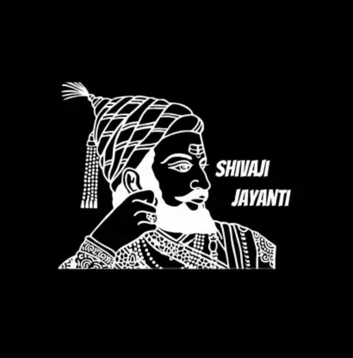 58 Cm As White Fcft7 Chhatrapati Shivaji Self Adhesive Sticker (Pack