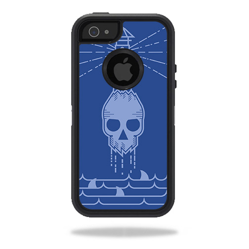 MightySkins OTDIP5-Danger Sea Skin for Otterbox Defender iPhone 5,