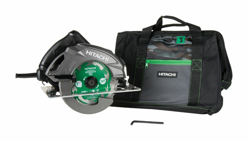 Hitachi 2829547 7.25 in. 15A Corded Circular Saw Kit, 6800 RPM