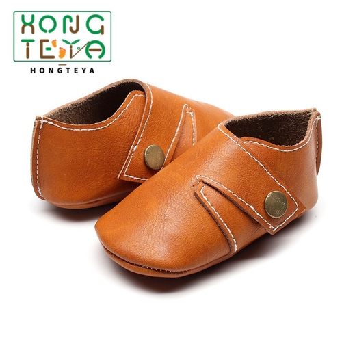 New Genuine Leather Baby Boys Shoes Classic