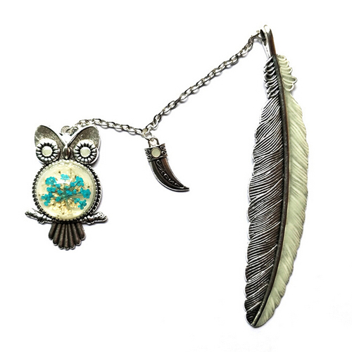 Cute Owl Bookmark Luminous Glow In The Dark Label