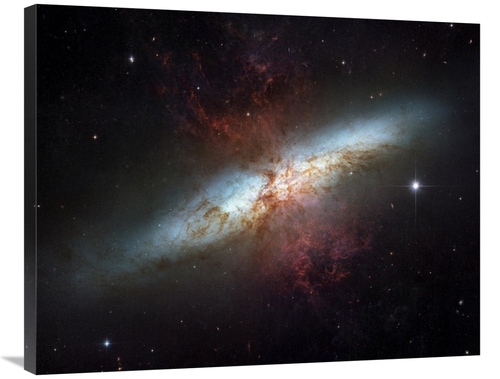 Global Gallery GCS-450043-2835-142 28 x 35 in. M82 - Starburst Galaxy 