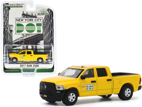 2017 RAM 2500 Pickup Truck Yellow \New York City DOT - Brooklyn Street