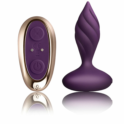 Vibrating Butt Plug Rocks-Off Petite Sensations Desire Purple (10,3