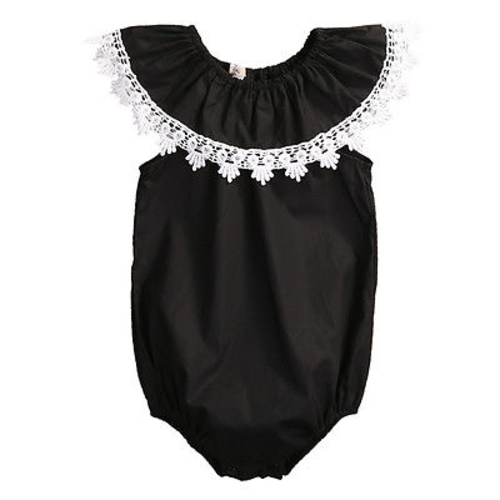 Summer Infant Baby Girls Clothes Sleeveless Round