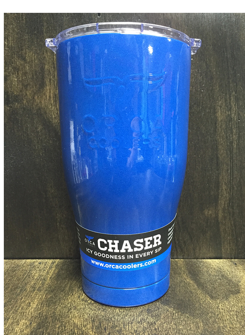 Orca 260071 27 oz Powder Coated Chaser Tumbler, Azure Blue